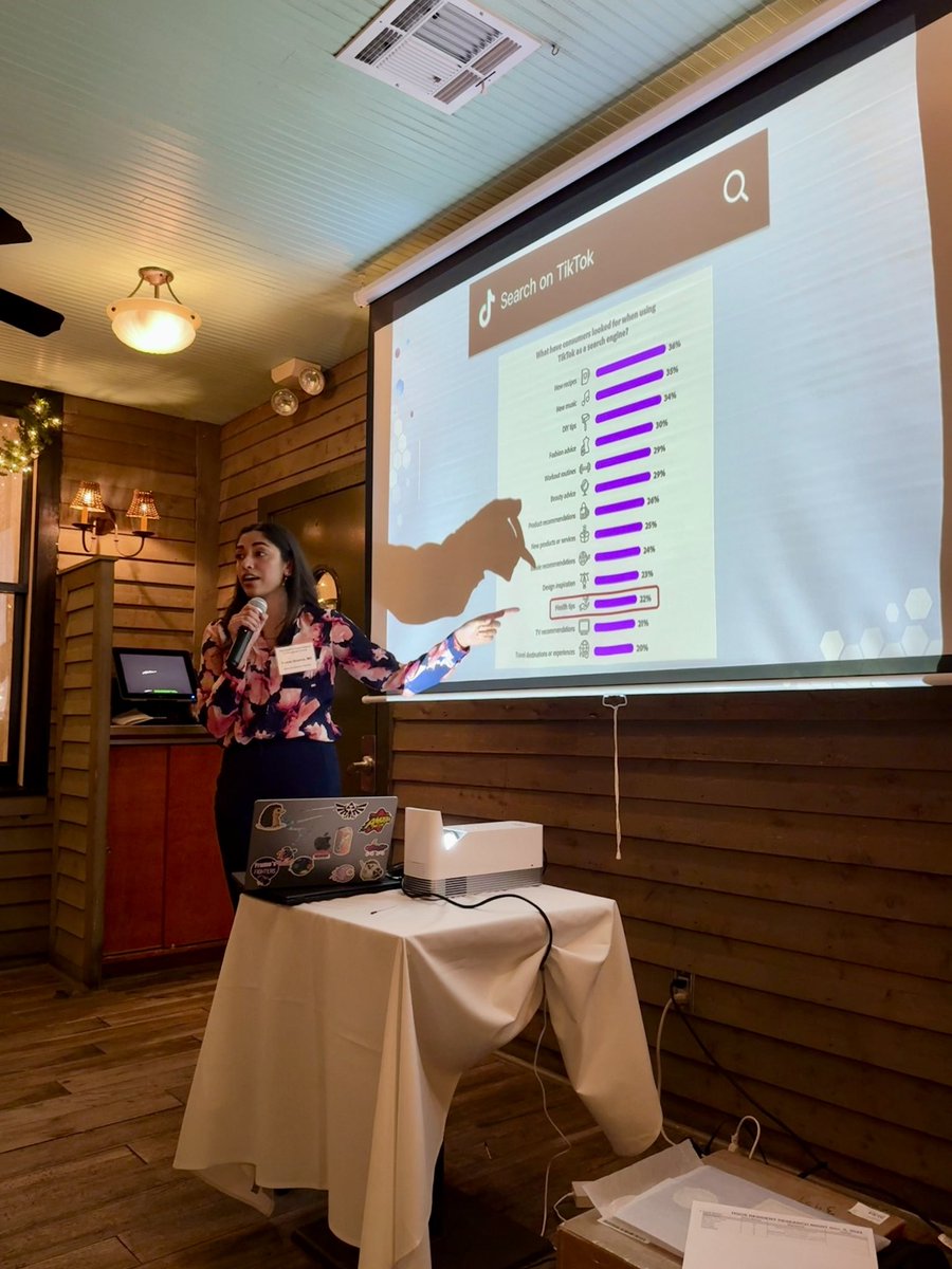 AntoshDD's tweet image. Wow to a fantastic #HGOS resident research night featuring our own @komal_sharma_29 presenting on misinformation of #laboranddelivery TikTok videos. Very enlightening how few videos are done by medical professionals @HMethodistGME