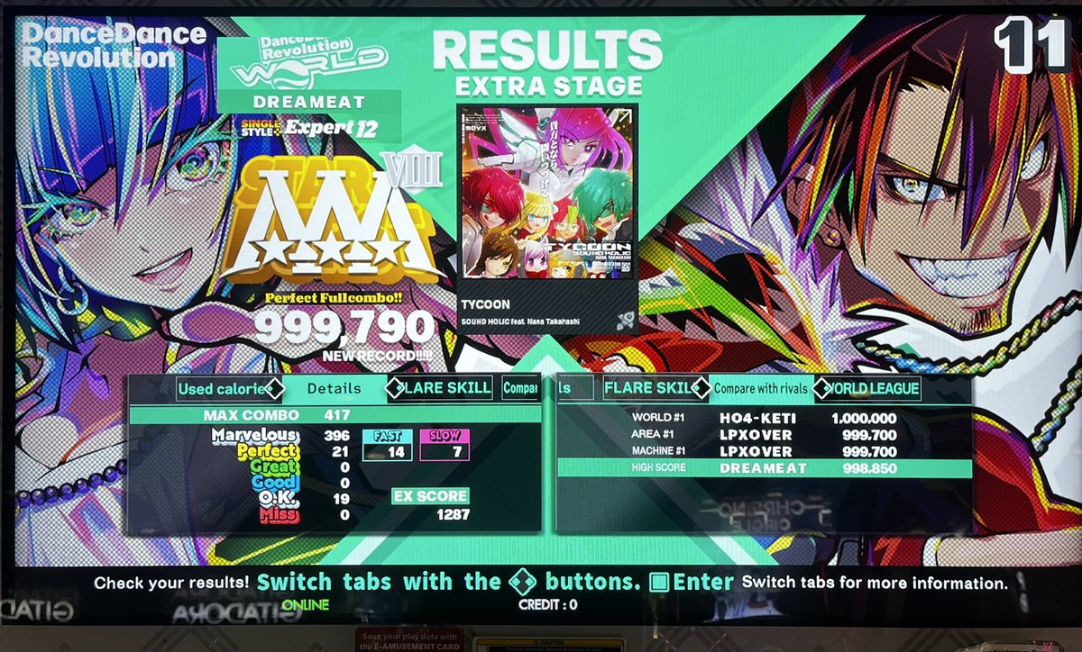 Played some more DDR today.