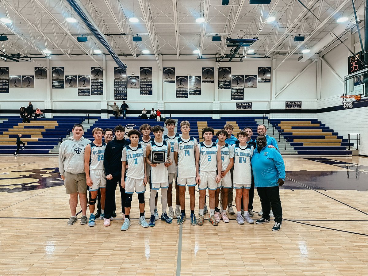 Boys with a huge WIN 79-51 over Francis Howell Central to take home the consolation championship. 
Ace Armstrong with 20, Nolan Struckmann 17, Grant Giesmann 12, Colin Otto 11, and Austin Ryan 9. 

This is a fun team to watch!
Back in action Tuesday at Ladue.