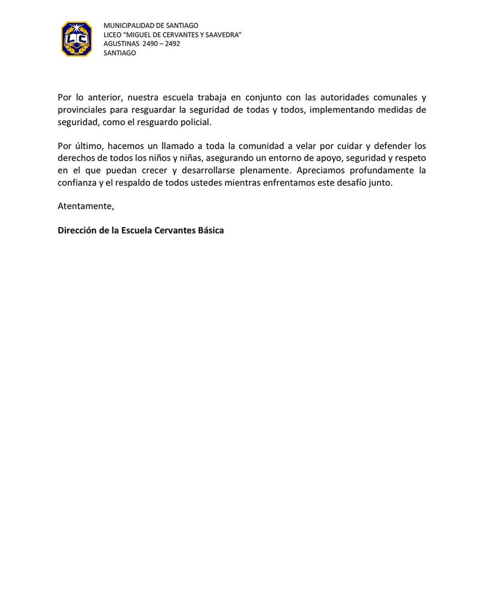 ElCiudadanoLeal's tweet photo. En Chile un lamentable hecho entre estudiantes dejó un niño empalado, esto ha sido usado para alentar una campaña de xenofobia contra venezolanos, el medio @biobio afirmó que había niños venezolanos involucrados. Esto fue desmentido por el propio colegio https://t.co/eN0pzITYZF https://t.co/iSVSZnbyvw