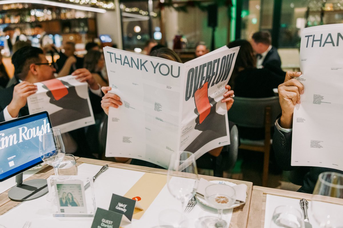 Overflow_app's tweet image. Overflow&apos;s Night of Generosity is more than an event—it’s a celebration of the impact generosity can create. 💡