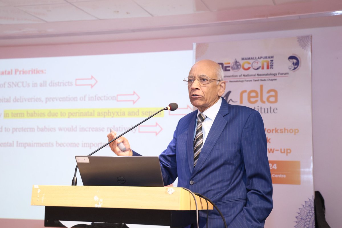vigneswarss12's tweet photo. Honored to host the Pre-Conference Workshop on High-Risk Neonate Follow-Up as part of the 43rd Annual Convention of the National Neonatology Forum at @Rela_Institute, Chennai.

#NNF2024 #NeonatalCare #neocon2024 #RelaHospital https://t.co/liZqUR0vbG