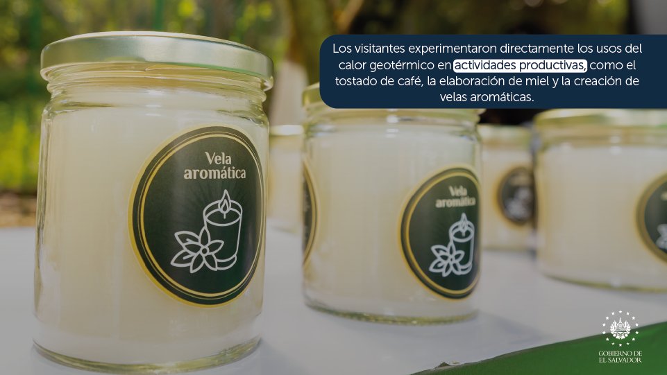 ¡Finalizó GEOLAC El Salvador 2024! 🇸🇻⚡️

En este evento histórico, que por primera vez tuvo lugar en nuestro país, destacamos el intercambio de experiencias que servirán a más de 15 naciones para asegurar el futuro geotérmico de sus países y demostramos al mundo porque somos