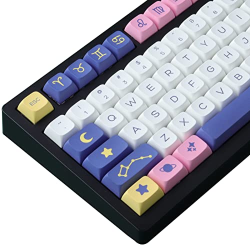 MooncakeDesu's tweet photo. I just received JOMKIZ Keycaps,132 Keys PBT Keycaps Set Constellation XDA Profile Dye Sublimation Customized US Layout Keycaps for with Cherry MX Switches Mechanical Keyboards - Constellatio from nambce via Throne. Thank you! https://t.co/1PTKx03kqp #Wishlist #Throne https://t.co/tyjU2EXCSw