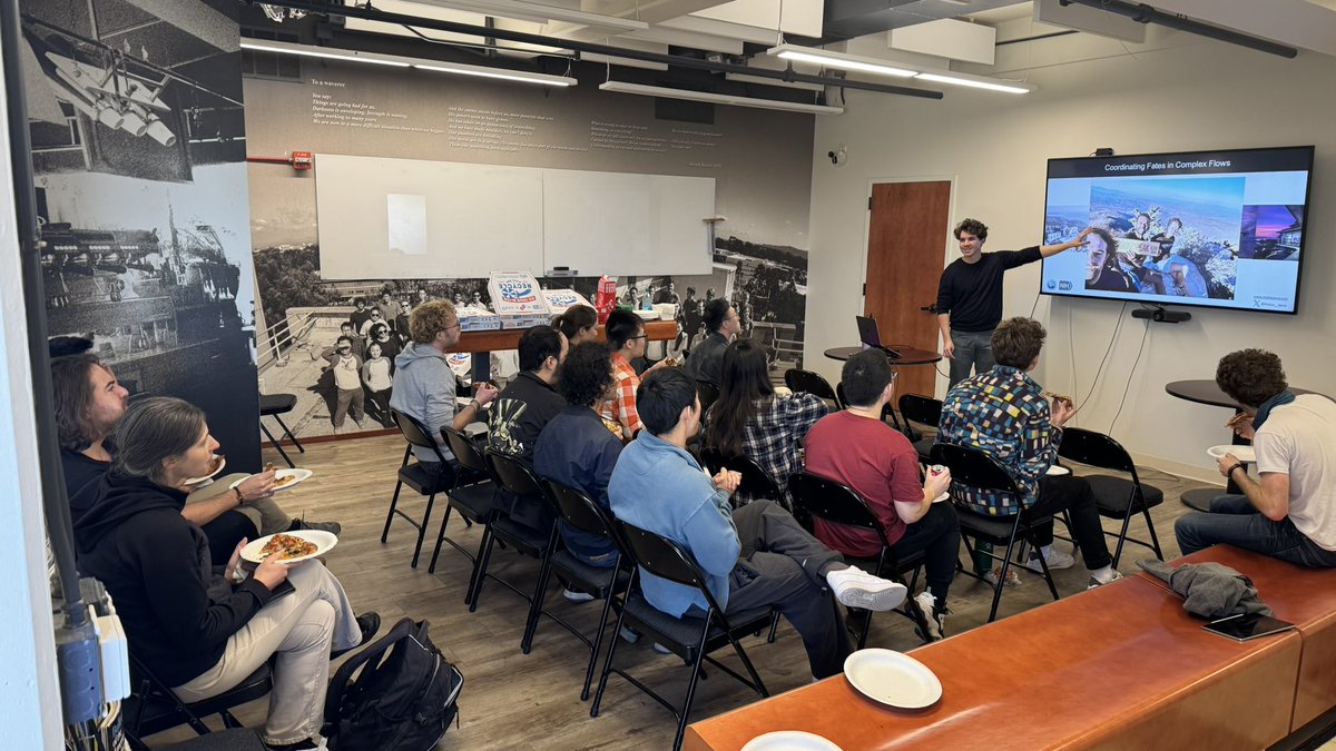 <a href="/axplum/">Alex Plum</a> from <a href="/Mattia__Serra/">Serra group @ UC San Diego</a> ‘s group
gave the last Coffee Room Forum of the year today for the UCSD biological physics group on his exciting research.

We will see you in the new year!

(We will transition to 🦋)