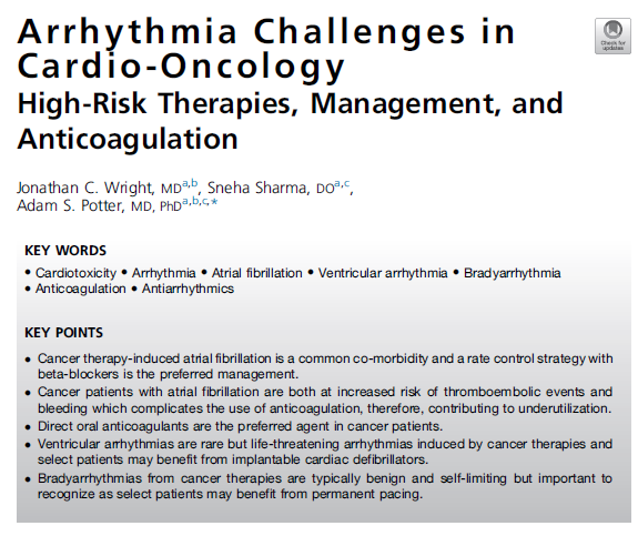 datsunian's tweet photo. Arrhythmia Challenges in #cardioonc--a problem we all see, but still an elusive clinical issue.

@OSUWexMed @AdamPotterMDPhD @SnehaSharmaDO #jonathanwright review the whole spectrum of arrhythmias &amp; management in cancer &amp; 💊 interactions to watch for!
https://t.co/2h0TDxDBzQ
7/🧵 https://t.co/9bPs6FjArH