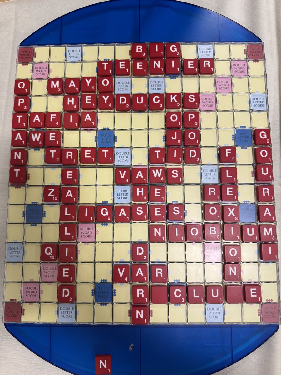 Magratheazaphod's tweet photo. Played a bucket list word last round - HEYDUCKS, which is a word that I first learned as a teenager from listening to Dragostea Din Tei! https://t.co/7UD93pWrbv
