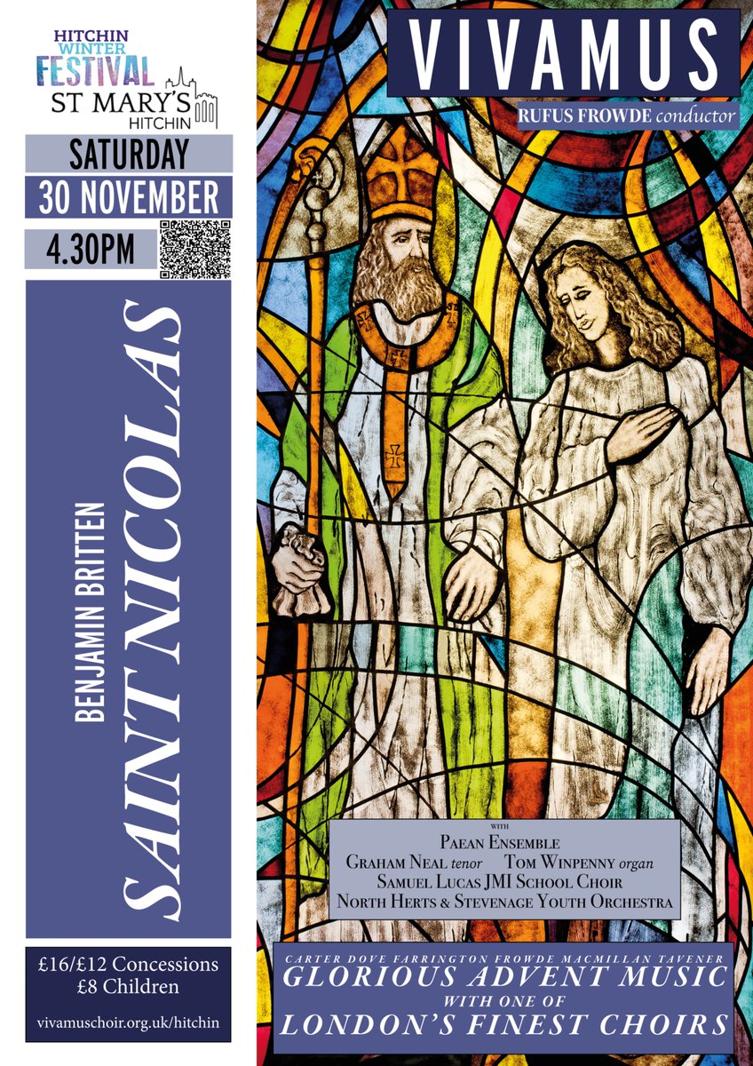 A snapshot of the <a href="/vivamuschoir/">Vivamus Choir</a> concert on 30 November at the 2024 <a href="/Hitchinfestival/">Hitchin Festival</a> <a href="/stmaryshitchin_/">St Mary's Church, Hitchin</a>  in a collaboration with Samuel Lucas JMI School (<a href="/Music_SamLucas/">Samuel Lucas JMI School Music</a>) and North Herts &amp; Stevenage Youth Orchestra (@hertsmusic). youtube.com/watch?v=VKaeYr…