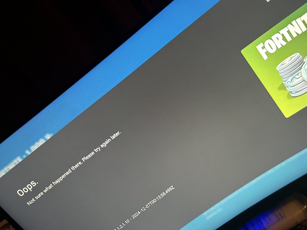 BliTzPrimeYT's tweet image. @FortniteStatus @FortniteGame is cant buy vbucks plzz fortnite im tryna buy vbucks #marvelnerd