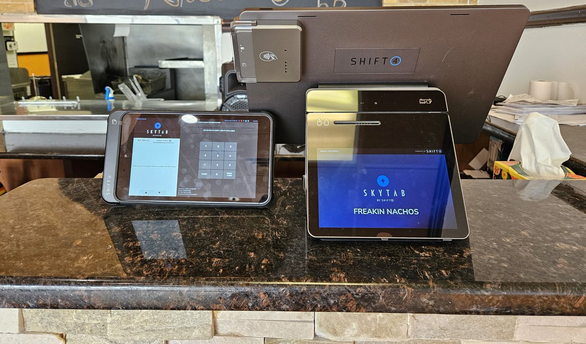 Shaggy_installs's tweet photo. Newly installed @SkyTabPOS for FREAKIN NACHOS, OAKLAND, MI...powered by @Shift4 https://t.co/XdaPcQ24ay