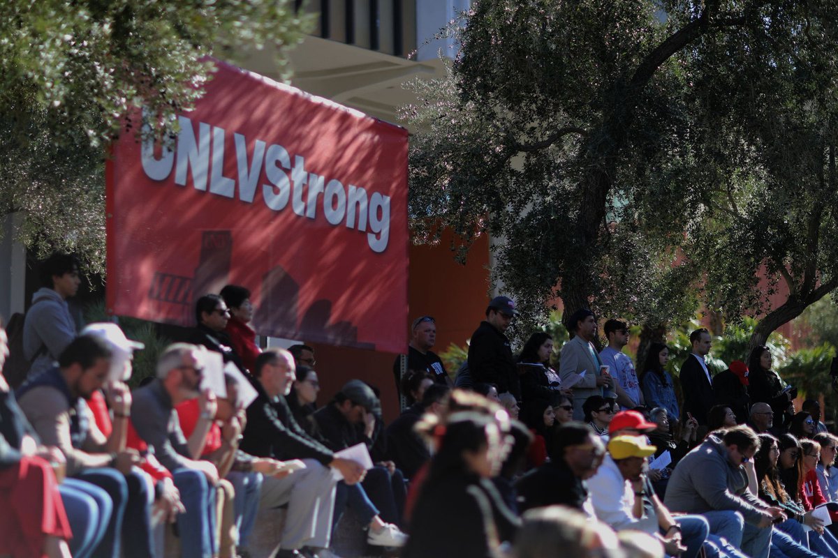 unlv's tweet photo. The UNLV family came together to reflect on the legacies of three beloved faculty we lost a year ago today. The memories of Jerry Cha-Jan Chang, Patricia Navarro Velez, and Naoko Takemaru will always be with us. https://t.co/6ddmMWrexW