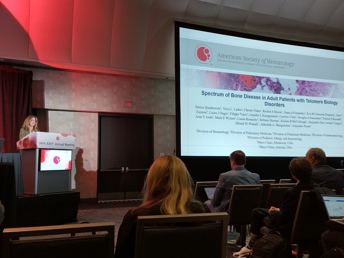 Alex Ferrer (@dralexferrer) on Twitter photo Great job by <a href="/LashoTerra/">Terra Lasho, PhD</a> presenting the bone phenotype observed in the #MayoClinic #TBD cohort at <a href="/ASH_hematology/">ASH</a> 2024 workshop. <a href="/MrinalPatnaik/">Mrinal Patnaik</a> <a href="/a_mangaonkar/">Abhishek Mangaonkar</a> Great job by <a href="/LashoTerra/">Terra Lasho, PhD</a> presenting the bone phenotype observed in the #MayoClinic #TBD cohort at <a href="/ASH_hematology/">ASH</a> 2024 workshop. <a href="/MrinalPatnaik/">Mrinal Patnaik</a> <a href="/a_mangaonkar/">Abhishek Mangaonkar</a>