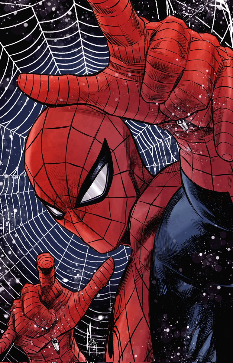 SpidermanNotes's tweet photo. Spider-Man by @MChecC https://t.co/9cYfxFgYvE
