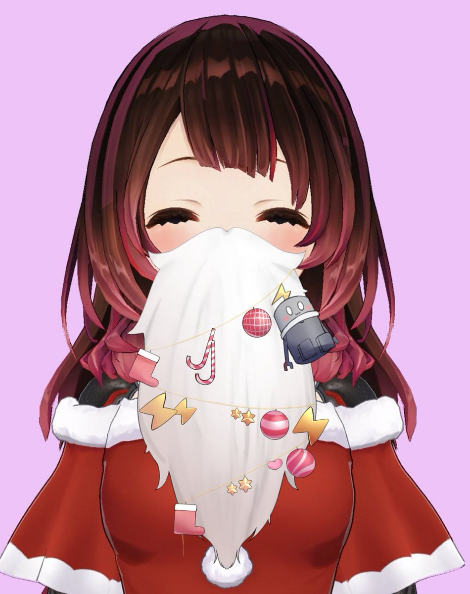 ロボ子さん 「ふぉっふぉっふぉロボ子サンタじゃよ#カスタムロボ子さん 」|外谷那のイラスト