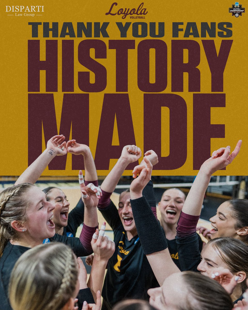 Loyola Women's Volleyball tweet media