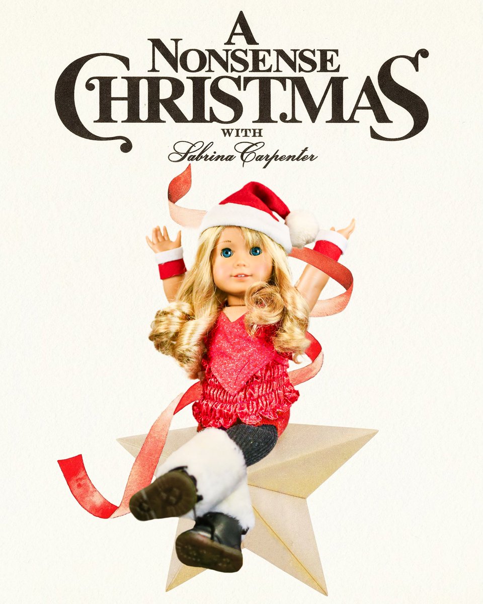 agjitters's tweet photo. #ANonsenseChristmas🎄⭐️ (doll version) 

@SabrinaAnnLynn @TeamSabrina https://t.co/ch4yVXGEzi