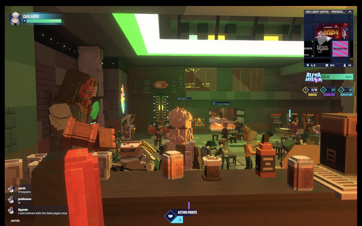 BerkmanCaglar's tweet photo. Sneaking into the Osiris club in Hellboy (2019) in @TheSandboxGame. Things are about to get supernaturally exciting! 😈🔥 @Lionsgate https://t.co/5tsK96jHab #TheSandbox #AlphaSeason4 #AS4SocialChallenge https://t.co/AbO0dcSUBg
