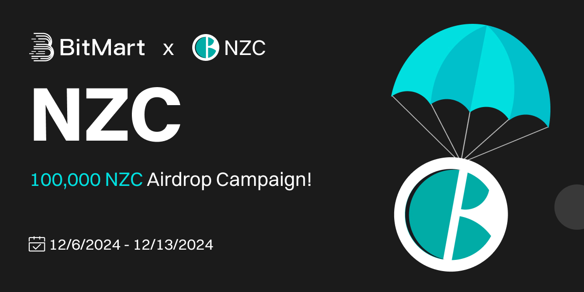 BitMartExchange's tweet photo. 🚀To celebrate the upcoming listing of $NZC @GECavengers, we're thrilled to announce the exclusive Airdrop campaign. Join us to win 100000 NZC Tokens!💰💸

1⃣ Follow @BitMartExchange& @GECavengers
2⃣ RT & tag 3 friends
3⃣ Join https://t.co/EfBfDXTktK & https://t.co/j3MKtDwkGn& https://t.co/xtWqejBmO7
4⃣ Fill out the form: https://t.co/GaqT1hn3jh

💎1000 lucky winners will receive 100 NZC tokens each!