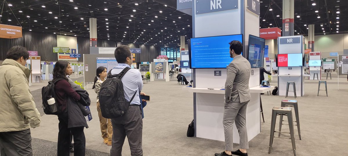 msherghi's tweet photo. Goodbye, RSNA! What an incredible journey from Houston to Chicago—so many amazing people, groundbreaking innovations, and true pioneers in the field. I was honored to contribute to this inspiring scientific community by presenting my Neurorad AI presentation. See you next event! https://t.co/3iNuxmNWzi