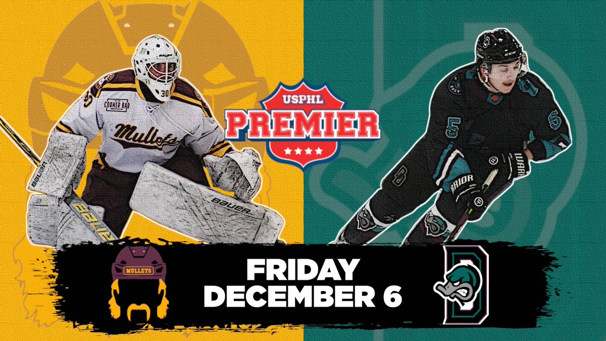 Tonight at #LakeDeltonIce <a href="/Dells_Ducks/">Dells Ducks Junior Hockey</a> host <a href="/MulletsJrHockey/">Minnesota Mullets</a> in a <a href="/USPHL/">USPHL</a> Premier North Tilt. Puck drop at 7 central on <a href="/flosports/">FloSports</a> #USPHLPremier