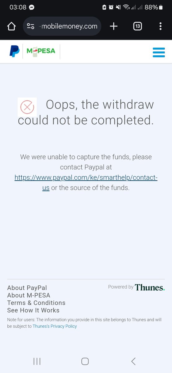 bromasidza's tweet photo. @AskPayPal @DizoPizo Am having similar problem kindly help me https://t.co/rBGNqdaoRx