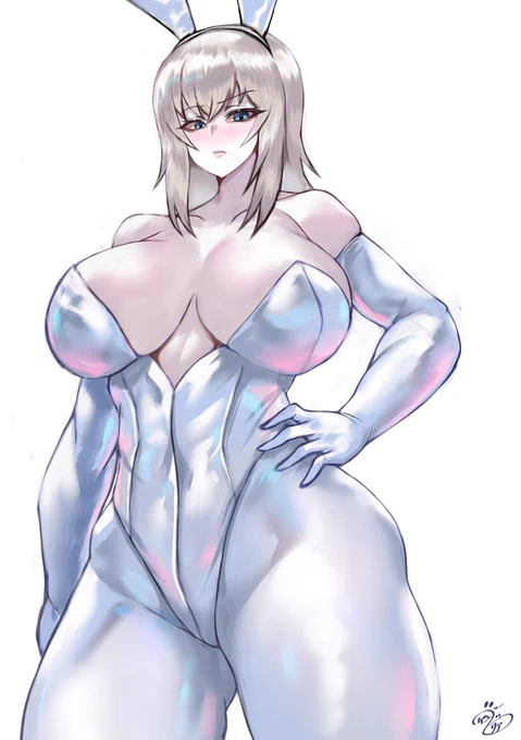エリカさんは白がよく似合う 