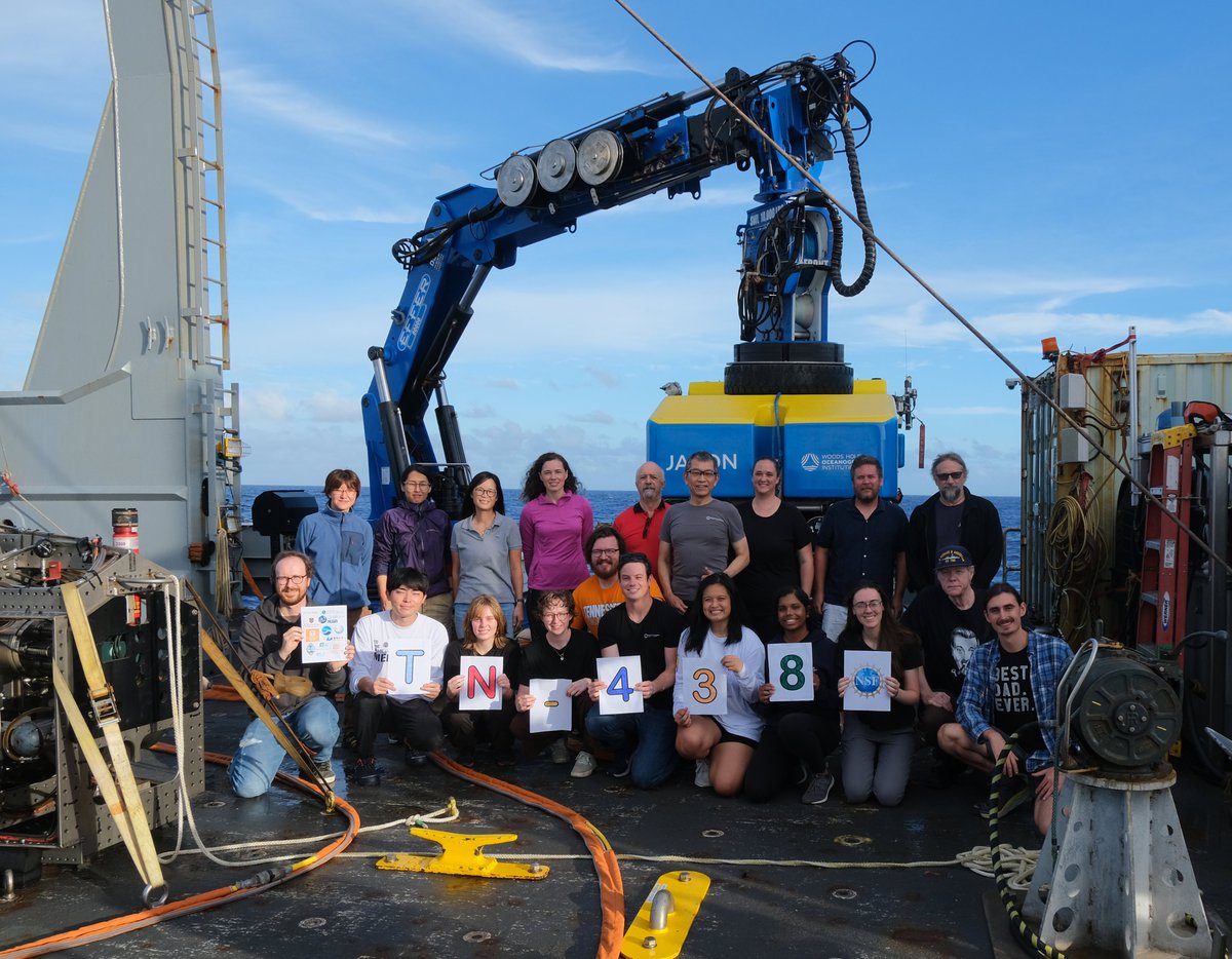 Emily J Chin (@e8chin) on Twitter photo Our final dive is today. Group photo of the science party after 20 days at sea and numerous @ROV JASON dives. The Dream Team hailing from <a href="/Scripps_Ocean/">Scripps Institution of Oceanography</a> <a href="/WHOI/">Woods Hole Oceanographic Institution (WHOI)</a> @ ENSG & CPRG (France) <a href="/UTKnoxville/">UT Knoxville</a> <a href="/queensu/">Queen's University</a> @ UTDallas <a href="/JAMSTEC_PR/">JAMSTEC 海洋研究開発機構 \海と地球の研究所/</a> Our final dive is today. Group photo of the science party after 20 days at sea and numerous @ROV JASON dives. The Dream Team hailing from <a href="/Scripps_Ocean/">Scripps Institution of Oceanography</a> <a href="/WHOI/">Woods Hole Oceanographic Institution (WHOI)</a> @ ENSG & CPRG (France) <a href="/UTKnoxville/">UT Knoxville</a> <a href="/queensu/">Queen's University</a> @ UTDallas <a href="/JAMSTEC_PR/">JAMSTEC 海洋研究開発機構 \海と地球の研究所/</a>