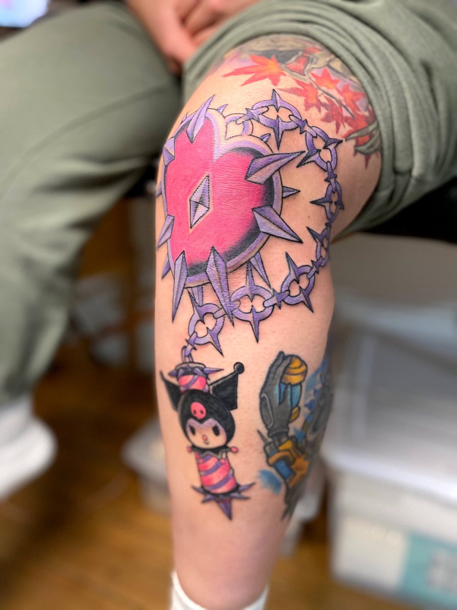 I made this #kuromi #tattoo
