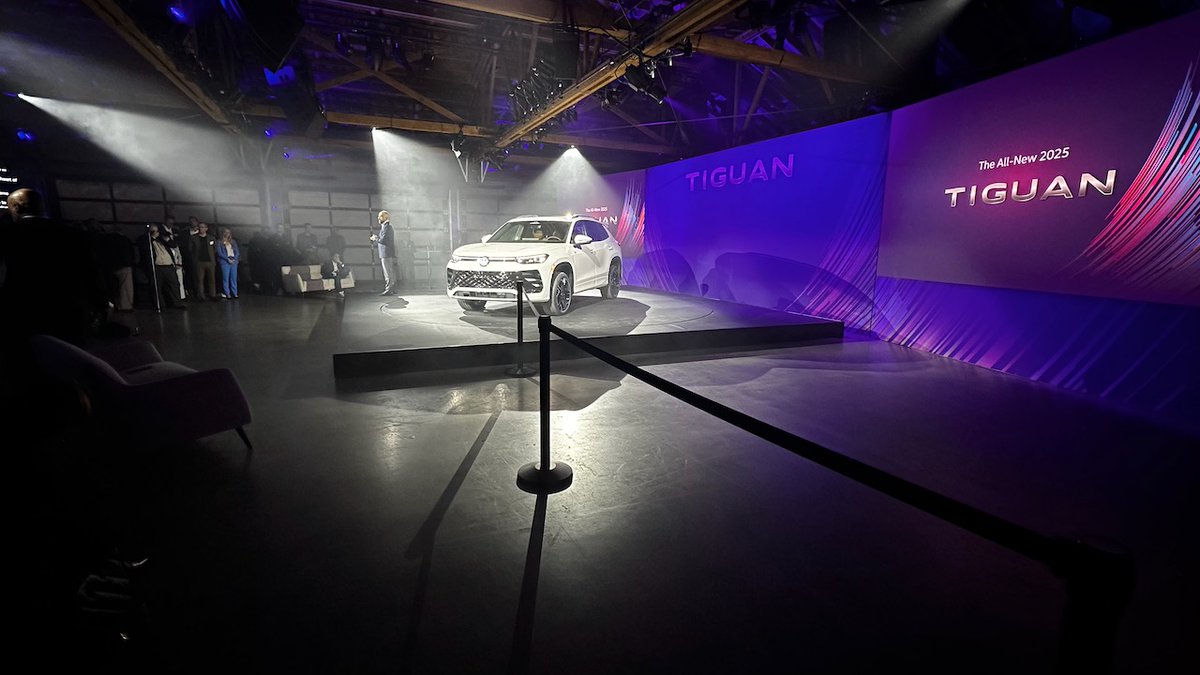 Proud to deliver another win at the LA Auto Show with <a href="/gailandrice/">Gail & Rice</a>, revealing the all-new <a href="/VW/">Volkswagen</a> Tiguan. #FlawlessExecution #LAAutoShow