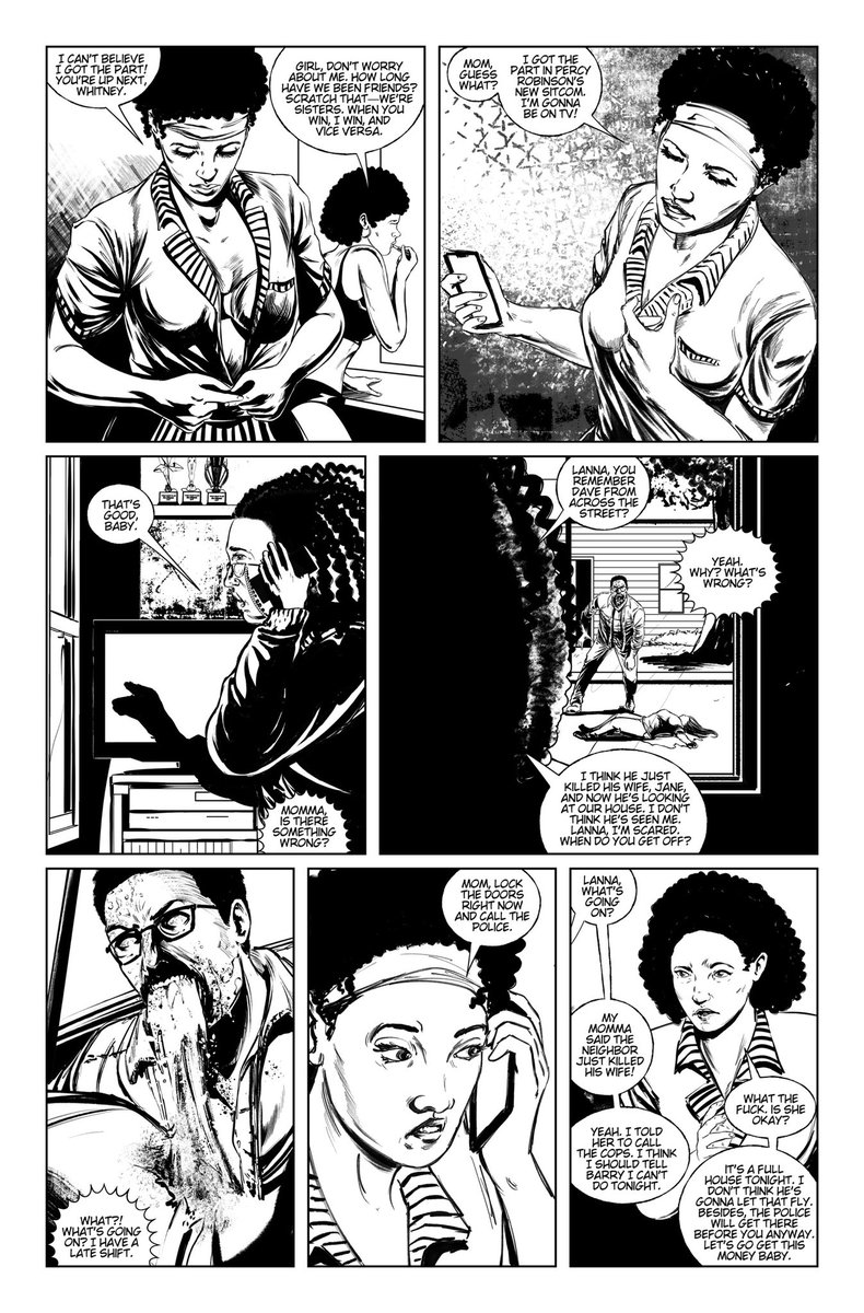 <a href="/louis_mihael/">Louis Mihael, DOCTOR PLAGUE on GlobalComix</a> I’m working on my first comic project.The story brings together people from various walks of life in the beginning of a infectious extinction level
outbreak event,illustrating how oblivious humanity can be to life changing events due to personal distractions. Here’s a brief scene