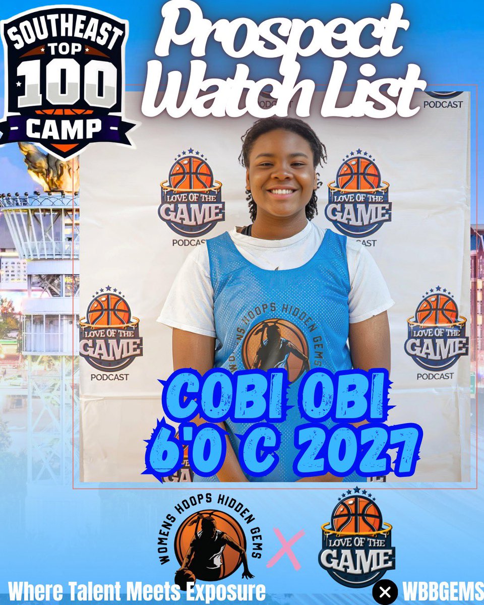 Southeast Top 100 alumni Cobi Obi 6’0, F/C (Greater Atlanta Christian) is averaging a double double so far this season.  She recently had a 17 rebound game.  Bright future for this prospect.