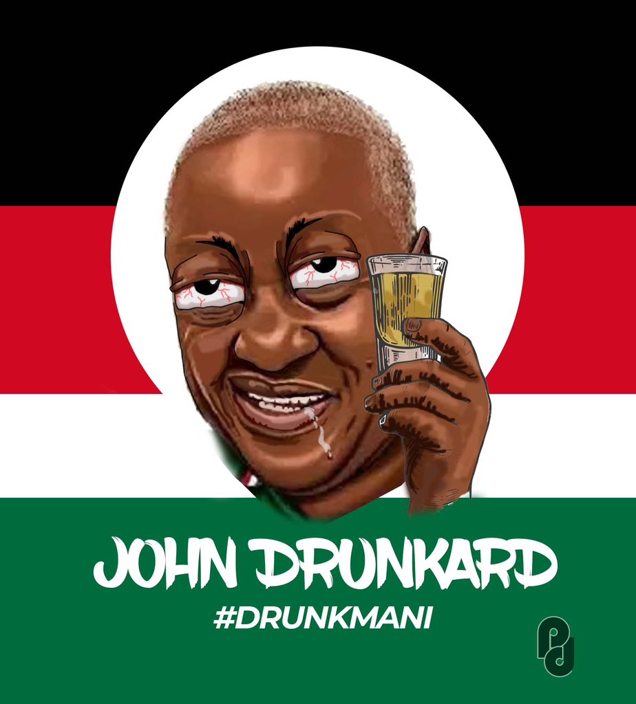 Imagine allowing #DrankmaniMahama to lead us, it's simply disrespect to us as a country. Reject #IncompetentMahama