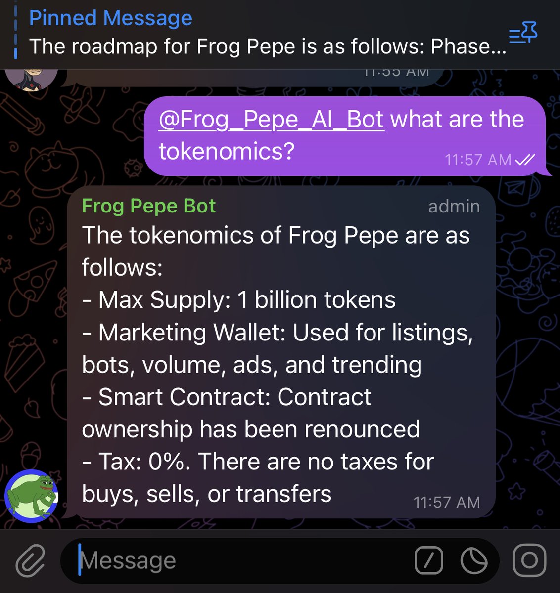 Frog Pepe tweet media