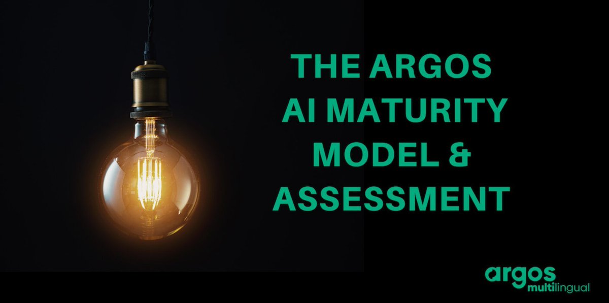 multilingualmag's tweet image. Argos Multilingual has introduced a free AI Maturity Model Assessment, evaluating an organization’s AI readiness in operations, people and knowledge, strategy, and technology.

buff.ly/3VsM0Bz 

#ArgosMultilingual #AI #AIMaturityModel #Localization #MultiLingualMedia