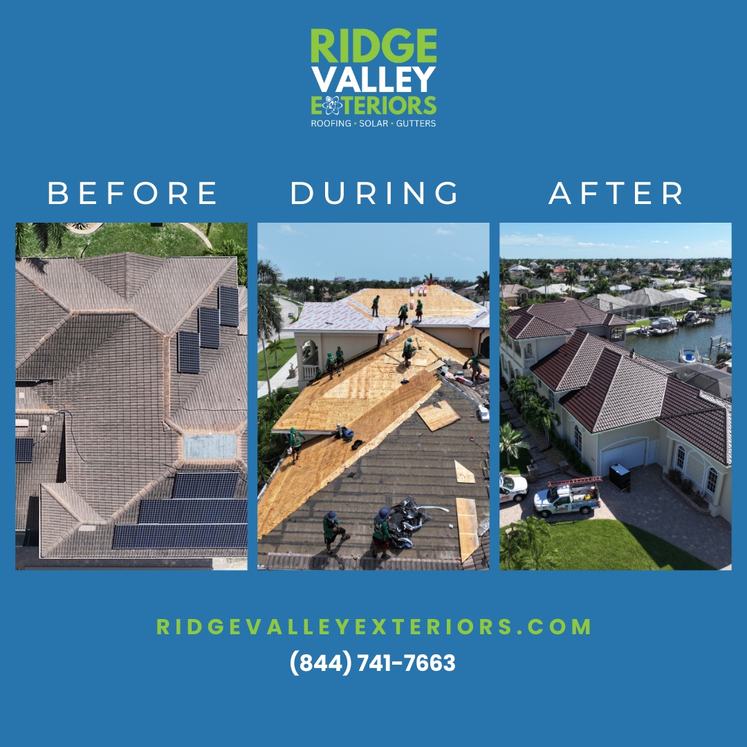 ridgevalleyex's tweet photo. Check out this incredible roof transformation from start to finish. 🏠

At Ridge Valley Exteriors, we turn your roofing dreams into reality. 🔨💯

Give us a call today or visit our website

(844) 741-7663 
https://t.co/aFOcWN6TWS
 
#RoofTransformation #BeforeAndAfter https://t.co/u2hl76BrLF