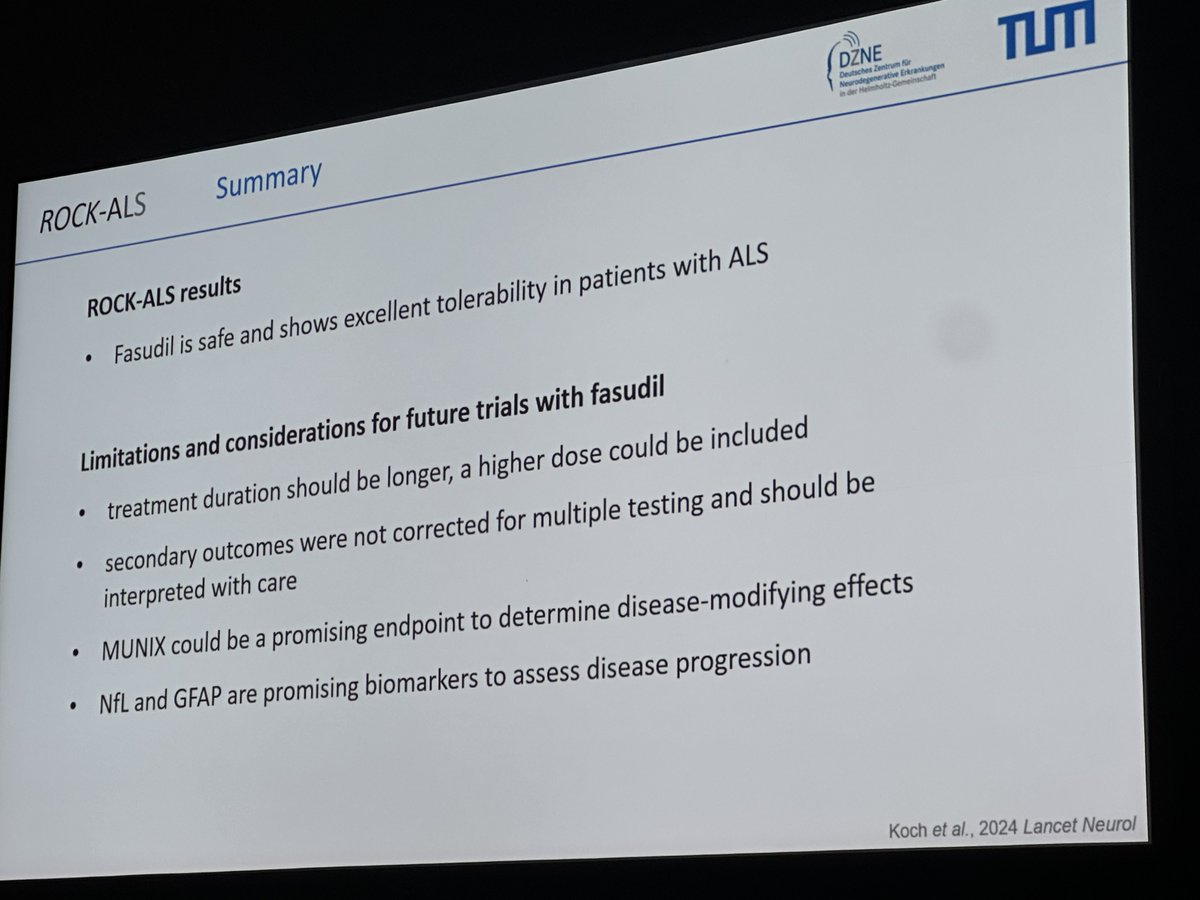 Some positive phase 2 trial results for #als #mnd  #alsmndsymp