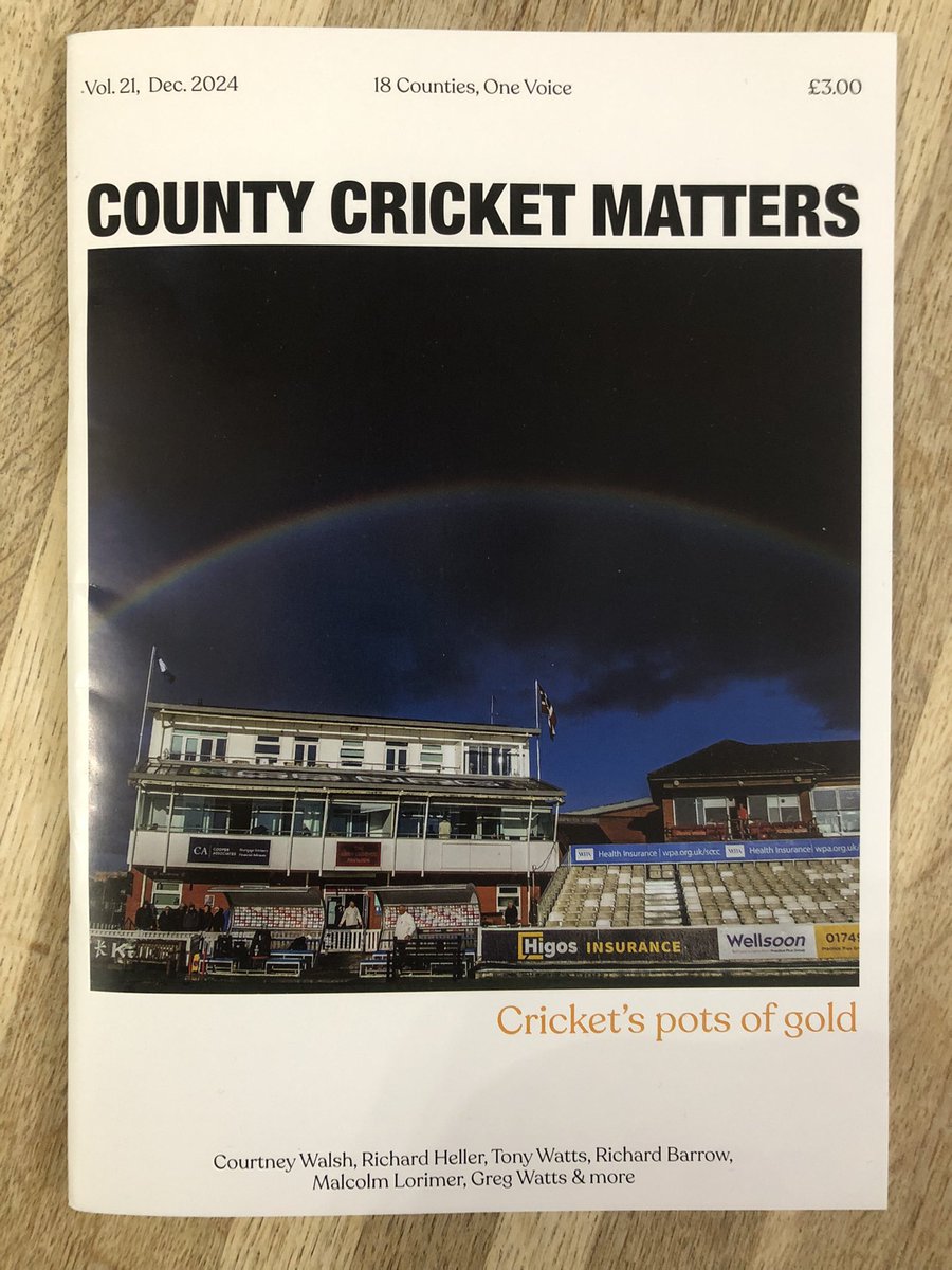 NorfolkCricketSoc (@norfolkcricksoc) on Twitter photo The new issue of <a href="/MattersCounty/">County Cricket Matters</a> has dropped, as our junior members like to say. The new issue of <a href="/MattersCounty/">County Cricket Matters</a> has dropped, as our junior members like to say.