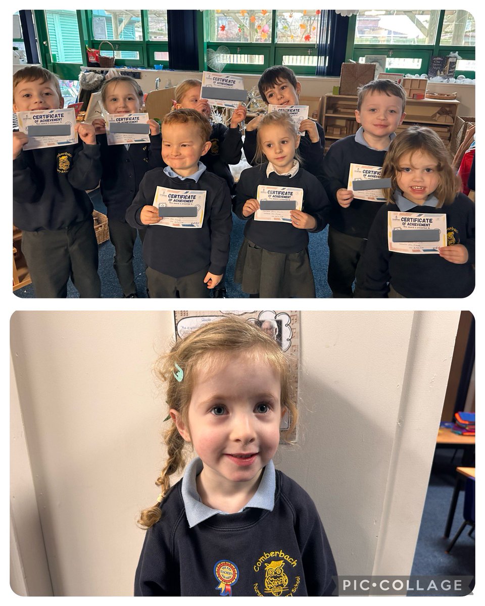 Celebrating lots of achievements in Reception again this week! 

Well done everybody, I am always proud! 

@ComberbachNPS 
@ComberbachMrsY 
<a href="/WeaverTrust/">Weaver Trust</a>