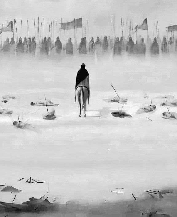 Za_hraa11's tweet image. هذهِ الوقفةُ التي استغرقَتْ نِصفَ نهار .. 
صنعَتْ لنا ألفَ سنةٍ مِن الرفضِ والمقاومة 

صلَّ الله عليك يا سيّدي و مولاي أبا عبدِالله ..