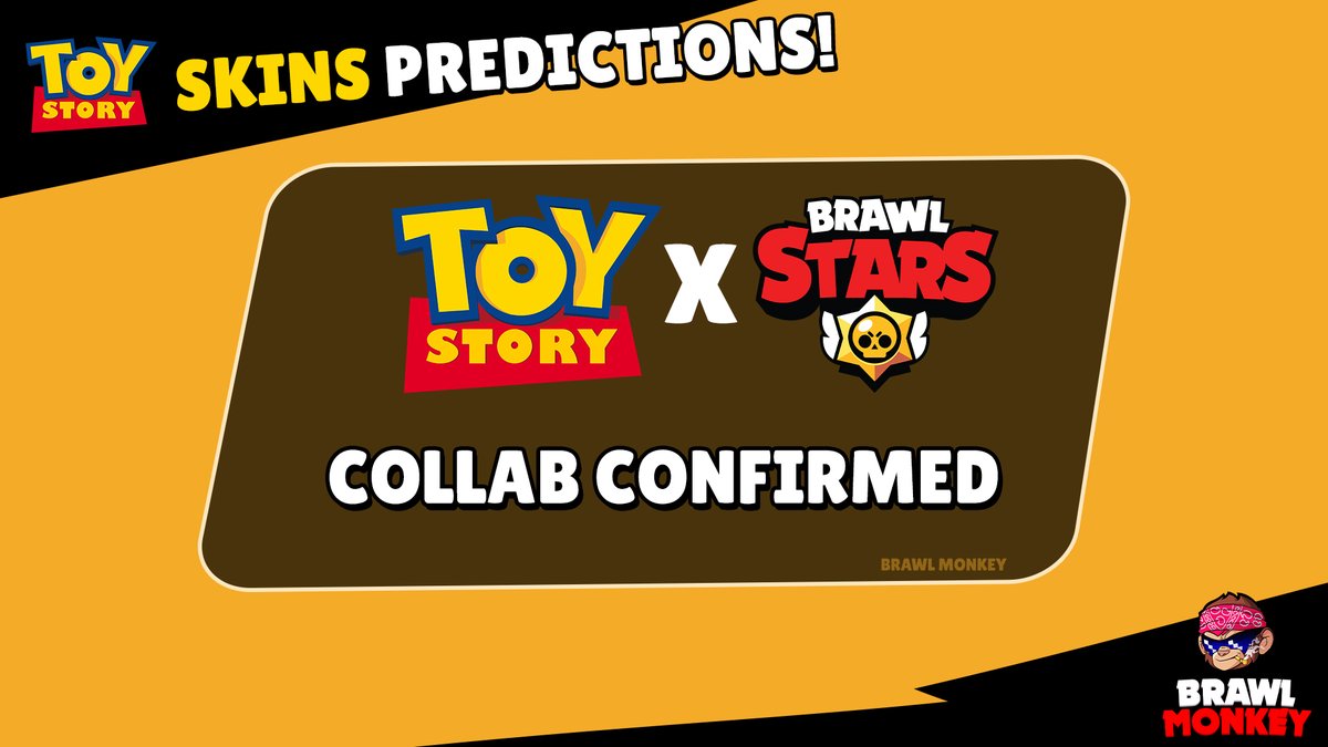 BrawlMonkeyy's tweet photo. Toy Story x Brawl Stars collaboration is confirmed by Brawl Stars as Buzz Lightyear's hand was shown in the video

Here are the Brawlers that can get Toy Story character skins: A Thead🧵 https://t.co/Mph42AHkUA