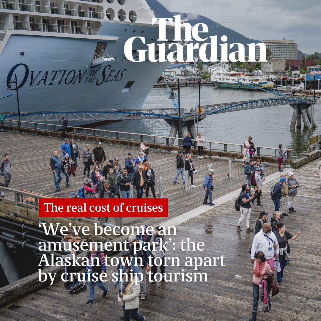 14MilesAlaska's tweet photo. Winter inspires travel dreams, but modern tourism raises concerns. The @guardian recently highlighted "last-chance tourism," where people visit endangered wildlife &amp; habitats. (Read the article: https://t.co/myzDqdtTlL)

Watch "Cruise Boom" on @PBS https://t.co/QbSV0yiubS https://t.co/vQ5ScjddCO