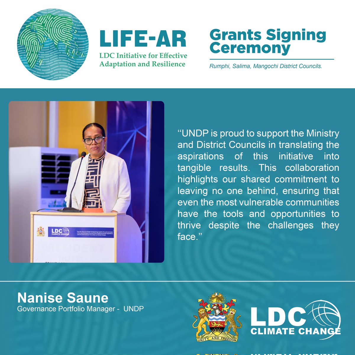 LDC Chair tweet media