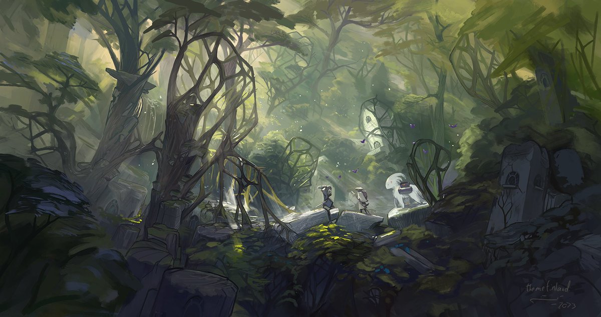 Dragons can live a long time, and the rise and fall of empires is something the eldest can describe firsthand. I've not been around long enough to witness such myself, but coming across ancient ruins of a people since past can be equally sobering as it is awe-inspiring.