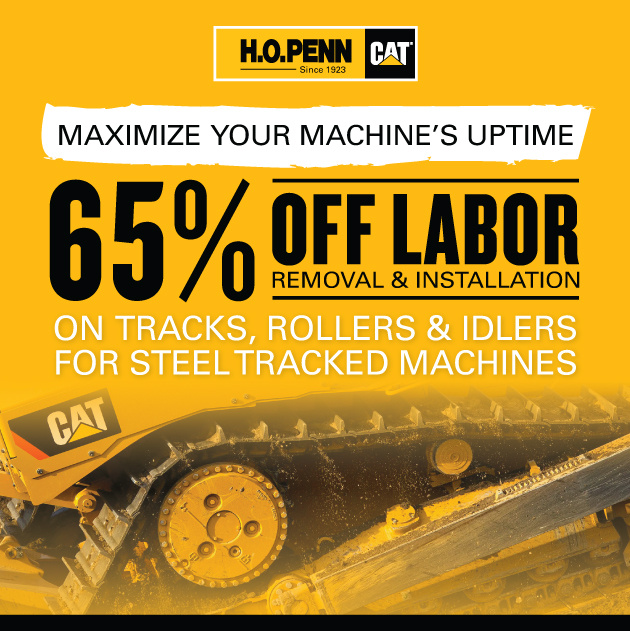 HOPennMachinery's tweet photo. 𝗠𝗔𝗫𝗜𝗠𝗜𝗭𝗘 𝗬𝗢𝗨𝗥 𝗠𝗔𝗖𝗛𝗜𝗡𝗘'𝗦 𝗨𝗣𝗧𝗜𝗠𝗘
Undercarriage Rebuilds from H.O. Penn allow you to get the most out of your existing equipment while lowering your ownership and operating costs.
𝗦𝗖𝗛𝗘𝗗𝗨𝗟𝗘 𝗦𝗘𝗥𝗩𝗜𝗖𝗘: https://t.co/QqkQiGqVQZ https://t.co/BmQjYc953w