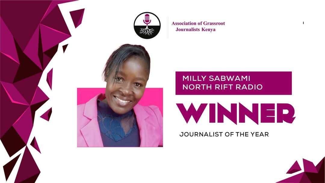 Congratulations to Milly Sabwami the winner Journalist of The Year

#AGJKCommunityJournalismAwards2024