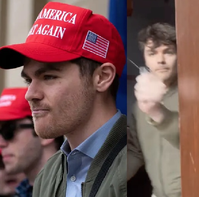 BREAKING: Infamous white nationalist Nick Fuentes is charged with battery after he allegedly pepper-sprayed and shoved a 57-year-old woman to the ground for showing up at his front door in Illinois.

Fuentes is a well-known antisemite who nabbed headlines when he dined with