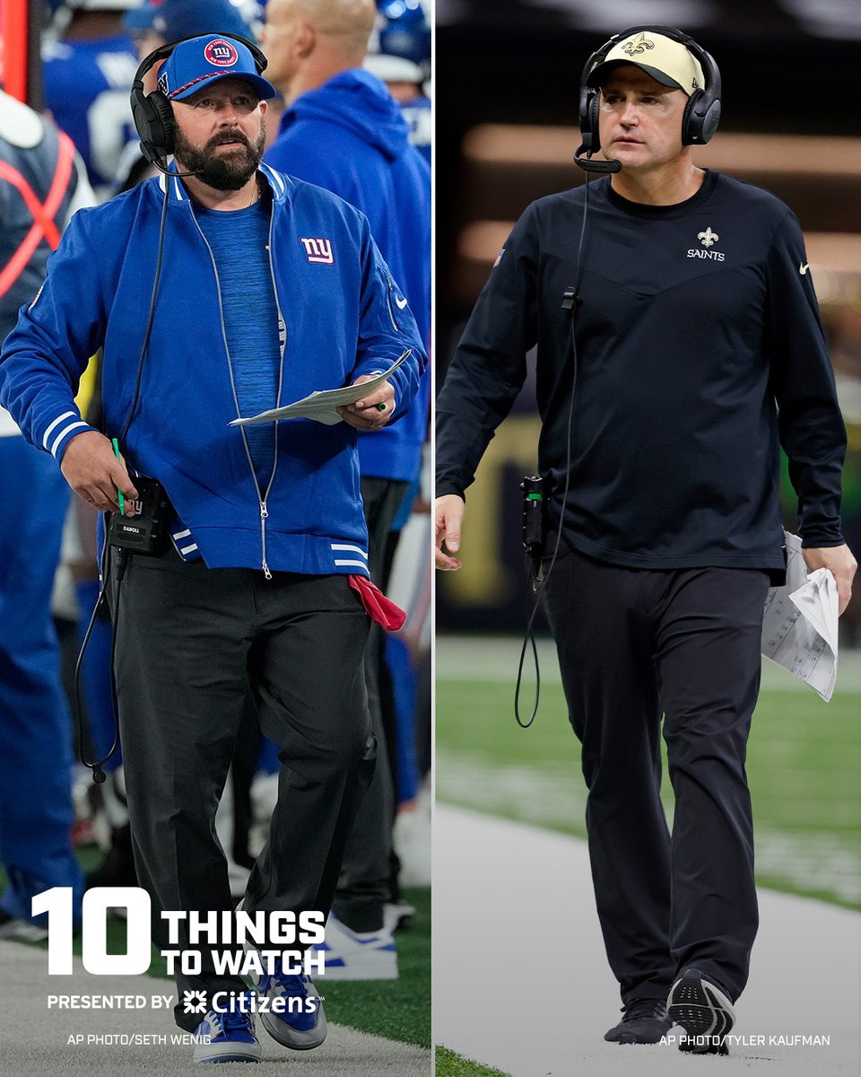 MattCitak's tweet photo. 🔟 things to watch in Giants vs. Saints ⤵️

📰: https://t.co/GsmJu9YBh7 https://t.co/3J2BlGlVk7