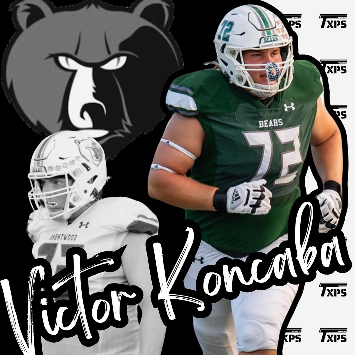 Texas Private School Football (@txprivatefbguy) on Twitter photo 🚨 2025 TXPSFB Top Uncommitted Prospect 🚨
Victor Koncaba - <a href="/_vKoncaba/">Victor Koncaba</a>
Austin Brentwood Christian
2025 OL
6’3” 295
Koncaba is a man amongst boys down in Austin and is likely the best prospect to ever come out of BCS. Koncaba has the size and aggression to be a valuable 🚨 2025 TXPSFB Top Uncommitted Prospect 🚨
Victor Koncaba - <a href="/_vKoncaba/">Victor Koncaba</a>
Austin Brentwood Christian
2025 OL
6’3” 295
Koncaba is a man amongst boys down in Austin and is likely the best prospect to ever come out of BCS. Koncaba has the size and aggression to be a valuable