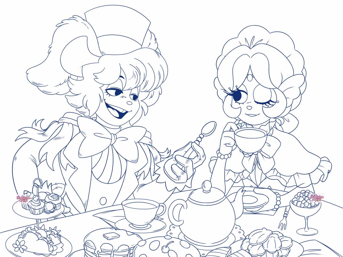 LiliDivine_arts's tweet photo. My oc, Marie, with Teddy but all that's left is the colors and I'm done! I can't wait to finish it ! 🥹🩷

( Teddy belong to @dreammeiser from Dream along with me )

#mariemermaid #teddyostara #dreamalongwithme #dreamalongwithmeoc #myoc #myart #DAWM https://t.co/Vwi1MyPJbL