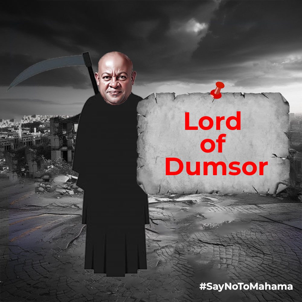We will reject you and dumsor forever 
#IncompetentMahama